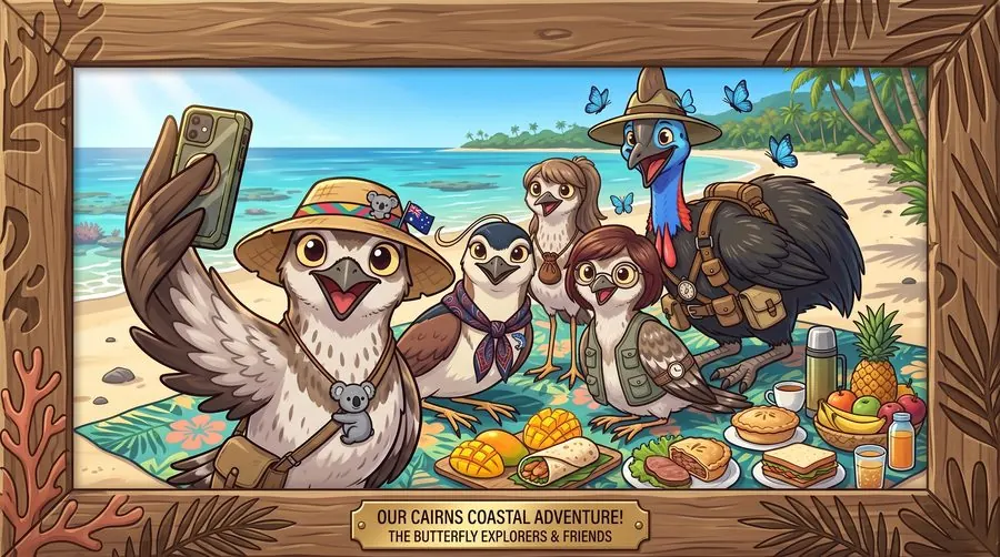 The curlews' Cairns coastal adventure